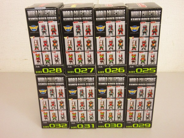 仮面ライダー ワールドコレクタブル フィギュア vol.4 全8種