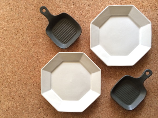 ☆よしざわ窯☆チャコールグリルパン皿など①益子焼on the table