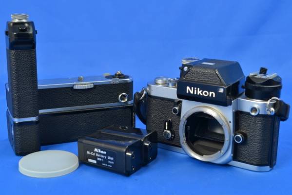S-DB022 ニコン 一眼レフカメラ NIKON F2 シルバーボディ MD-2 赤城