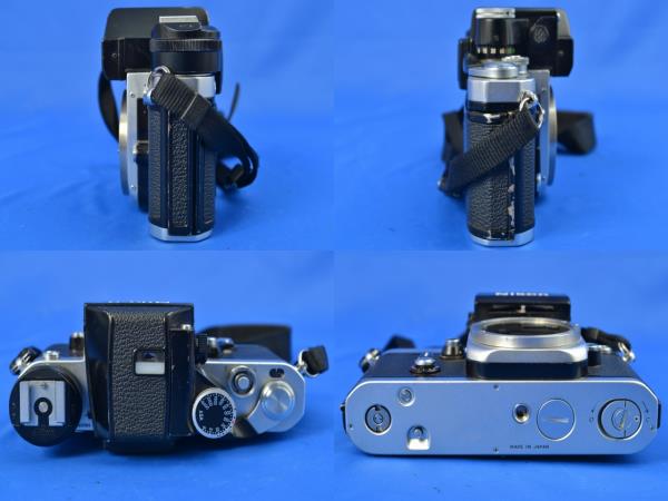 S-DB022 ニコン 一眼レフカメラ NIKON F2 シルバーボディ MD-2 赤城