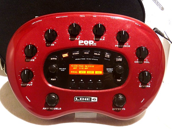Line 6 PODxt 動作OK！アンプシミュレーター POD XT アンプシミュレーター LINE6 HD 公式通販 PRO line6 アンプ
