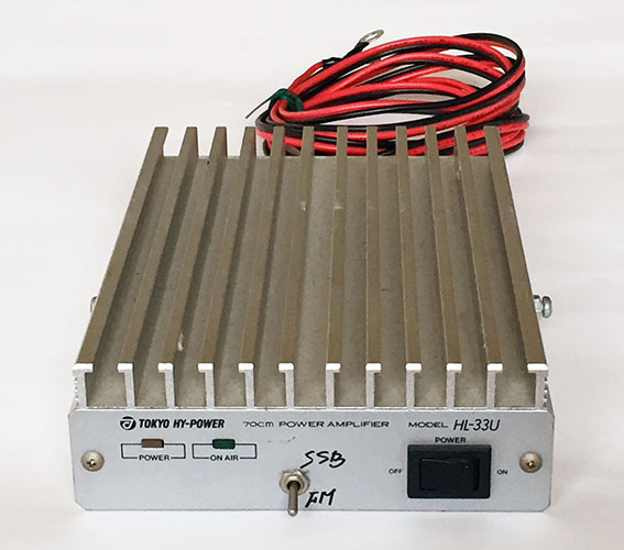 TOKYO HY-POWER HL-33U 430MHz 30W リニア アンプ ハム アマチュア無線