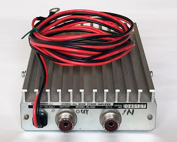 TOKYO HY-POWER HL-33U 430MHz 30W リニア アンプ ハム アマチュア無線