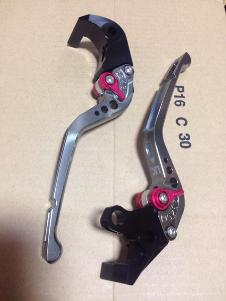 B-KING U-KANAYA レバー　スタンダードタイプ　GSX1300BK