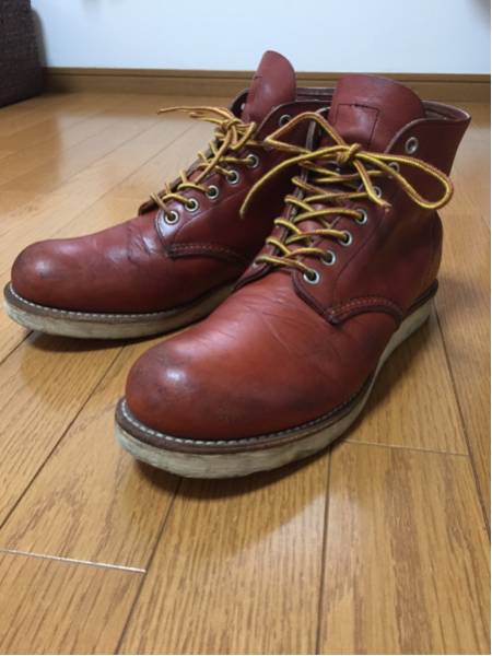 0 レッドウィング RED WING 8.5D 良品08年6 5Dレッドウィング8166プレーン