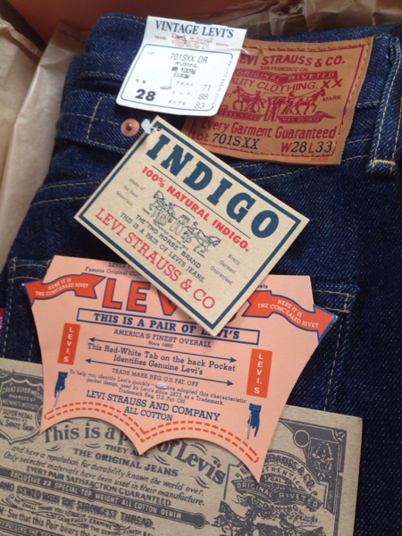 Levi's 701SXX 日本製 復刻版 W28×L33 未使用デッドストック Levi's