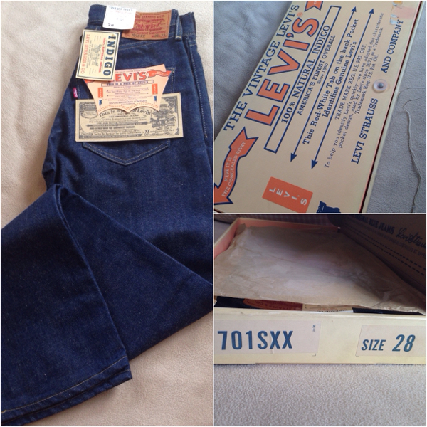 Levi's 701SXX 日本製 復刻版 W28×L33 未使用デッドストック Levi's