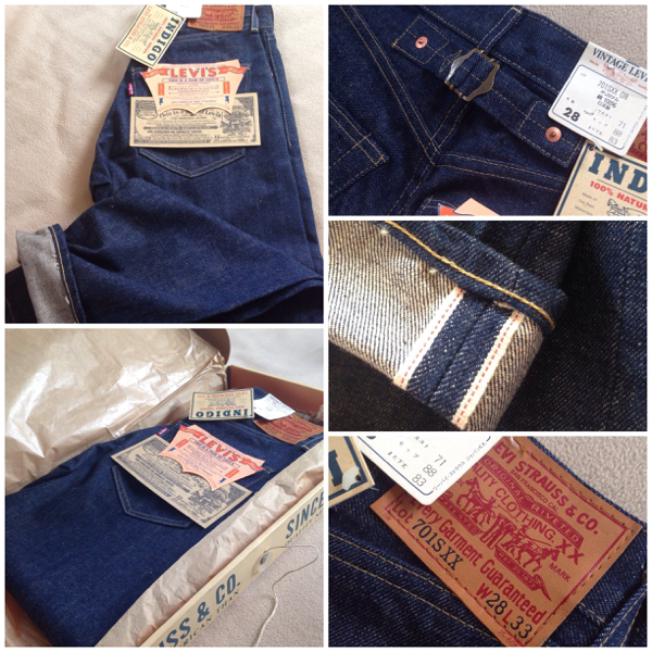 Levi's 701SXX 日本製 復刻版 W28×L33 未使用デッドストック Levi's
