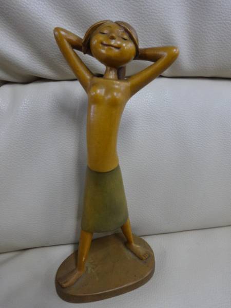 アンリ人形 ANRI Italy ビンテージ③ 中古 ANRI アンリ 木彫り アンリ人形 ANRI Italy ビンテージ③ 中古 ANRI アンリ 木彫り