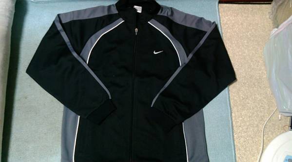《新品》ナイキ ジャージジャケット XL 黒×グレー