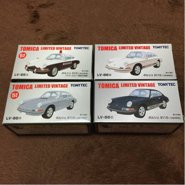 レア トミカ　リミテッド　ヴィンテージ　ポルシェ 911/912 トミカリミテッド ビンテージ ポルシェ 911S 912 PORSCHE トミカ
