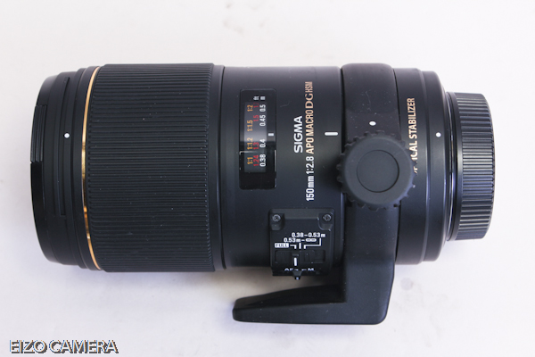 中古。シグマ　DGOS 150/2.8APO HSMマクロ(ニコン用)