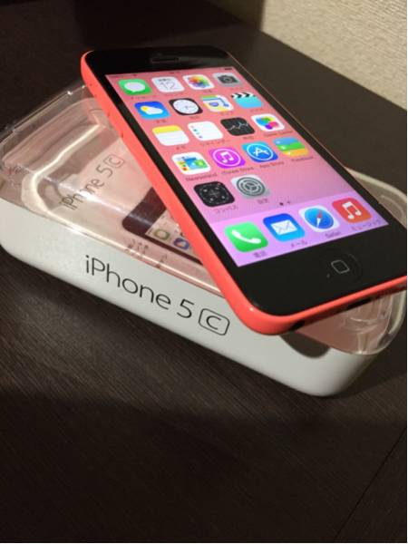 美品 au iPhone 5c ピンク 32GB スマートフォン・携帯電話