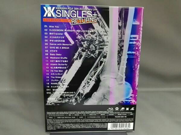 KIKKAWA KOJI 30th Anniversary Live “SINGLES+ RETURNS” [Blu-ray] 美