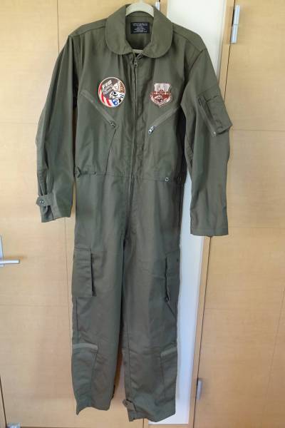 未使用■HOUSTON K-2B■米軍 ミリタリー L 空軍 アーミー つなぎ