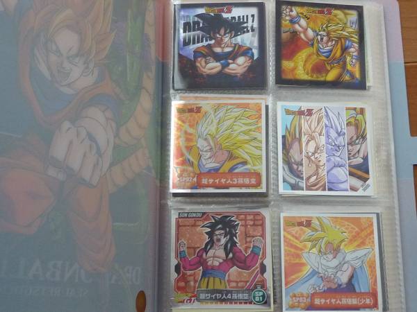 ドラゴンボールGT シール烈伝2 コンプセット＋収納ファイル