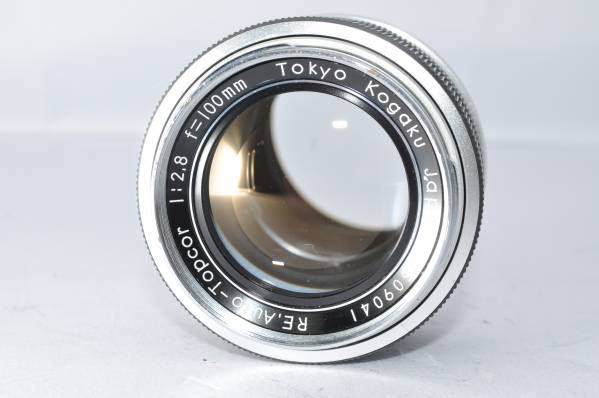 奇跡の新品級☆東京光学 RE AUTO TOPCOR 100mm F2.8☆完動☆152 Topcon