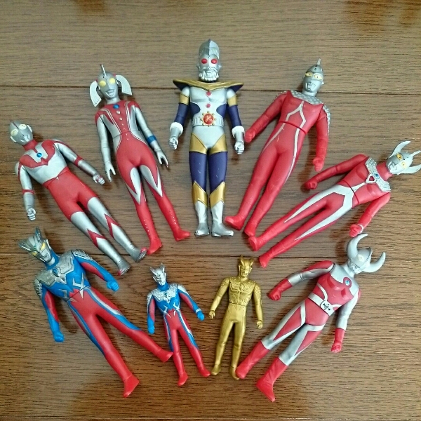 ウルトラマンセット怪獣セットソフビ人形計24体ウルトラマンゼロ