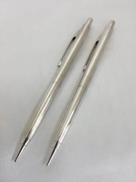 ニューマン シャープペン SILVER刻印 2本 文具店在庫処分品 ④ 【公式