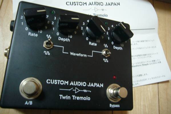 CAJ TWIN Tremolo 箱、取説付き Custom Audio Japan Twin CAJ TWIN Tremolo 箱、取説付き Custom Audio Japan Twin