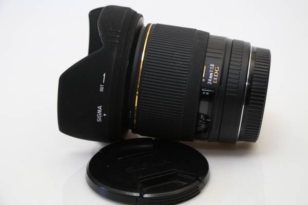 SIGMA AF 24mm F1.8 EX DG MACRO CANON用　保証あり・送料込