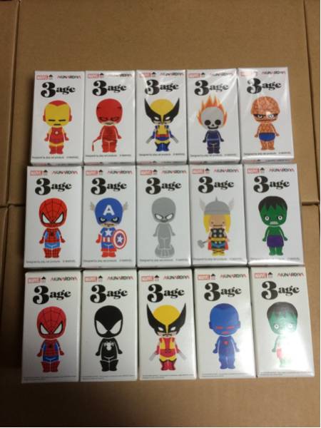 あすなろ舎 3age マーベル marvel あすなろ舎 3age マーベル 15種(スパイダーマン)｜売買された