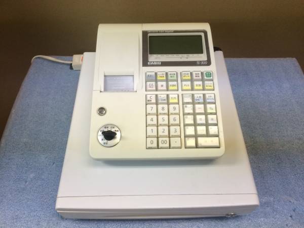 カシオ/CASIO 電子レジスター TE-300 ホワイト 【定番，SALE】