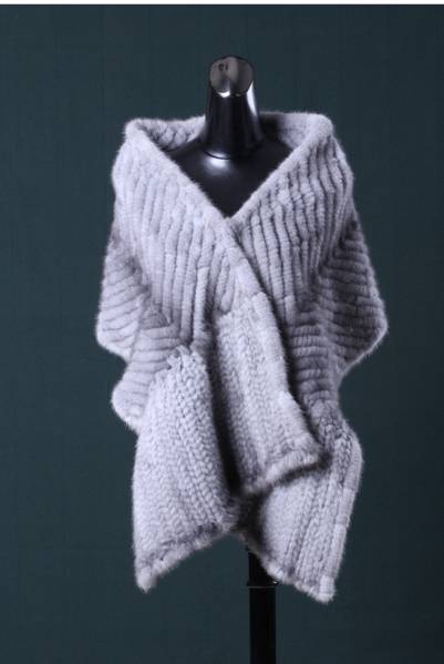 ハンドメイド★美しさが素敵♪ミンクストール♪☆肉厚★限定