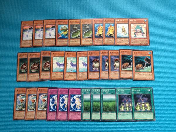 遊戯王 ガエル デッキパーツ/レア ノーマル/32枚/日版 即決_1