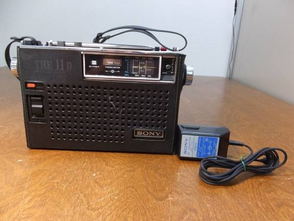 ★☆SONY　ザイレブン　ラジオ　ICF-1100D　受信ＯＫ☆★