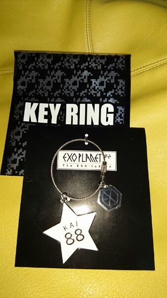 送料無料！ EXO 2015年ドームツアーグッズ キーリング(KAI)_1