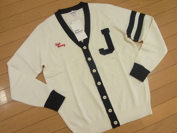 PREMIUM 〓☆新品Jack Bunny!!byパーリーゲイツ HOTWAVEカーディガン/6