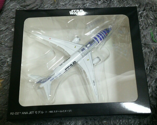 値下！希少STAR WARS限定品全日空 1/400 R2-D2 ANA JETモデル 航空機