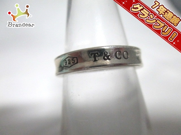 【極美品】13号 Tiffanyティファニー ビーン 豆 リング シルバー925 極美品】13号 Tiffanyティファニー ビーン 豆 リング シルバー925