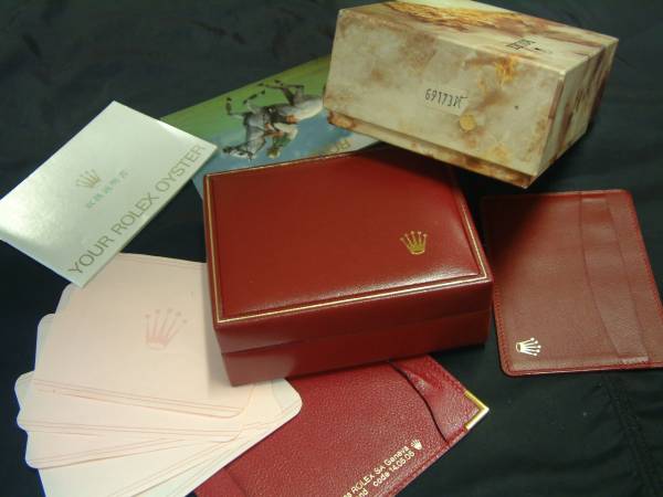 ロレックス□ROLEX純正BOX付属品その6□デイトジャスト 1円スタート