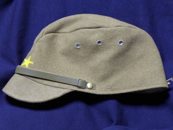 即決 日本陸軍 初期略帽(精密複製)大号/日本軍軍服軍帽帽子