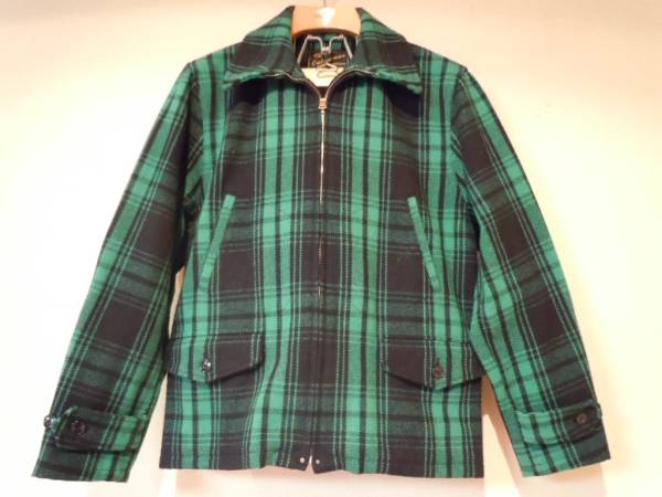 CUSHMAN クッシュマン ハンティングジャケット グリーン CUSHMAN