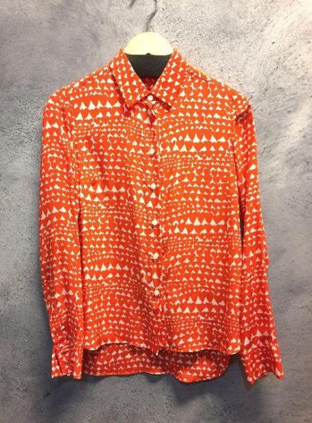 代官山)STELLA McCARTNEY ステラ シルク総柄ブラウス