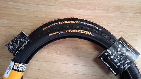 新品Continental bicycle Der Baron 2.5&Der KaiserProject2.4.