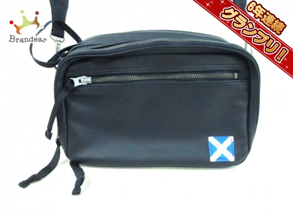 ラゲッジレーベル ショルダーバッグ ネイビー LUGGAGE LABEL