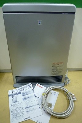 リンナイLPガスファンヒーター RC-J5801ACP ～21畳 プラズマ除菌 ガス