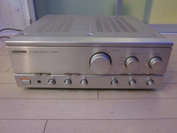 SANSUI ⁄ AU-α607KX アンプ 通電確認 ジャンク