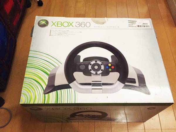 xbox 360 ワイヤレス レーシング ホイール WRW02