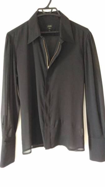 【Jean Paul GAULTIER HOMME】ジップアップシースルーブラウス
