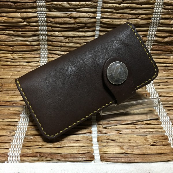 栃木レザーヌメ革ケース iPhone6/6s 4.7インチ　スライド式