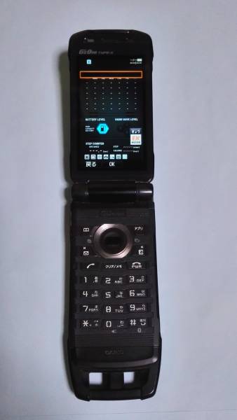 G’ｚOne type-x ブラック　ジャンク、新品バッテリーパック付き