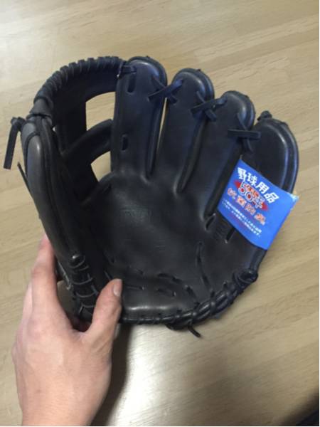 新品 レア NILE 野球 ソフト グローブ 大人 オールラウンド 黒