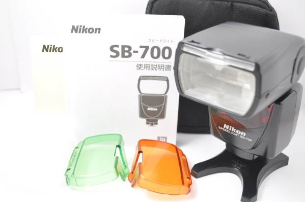 新品同様★ニコン NIKON スピードライト SB-700★付属品有★512