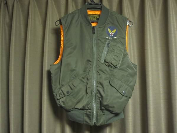 MA-1 AIR FORCE - メルカリ U.S. フライト・ベスト・ジャケット L 美品 