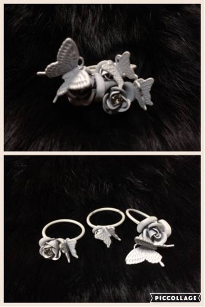 YOSHiKO CREATiON PARiSヨシコクリエーションパリ☆薔薇蝶アクセ 